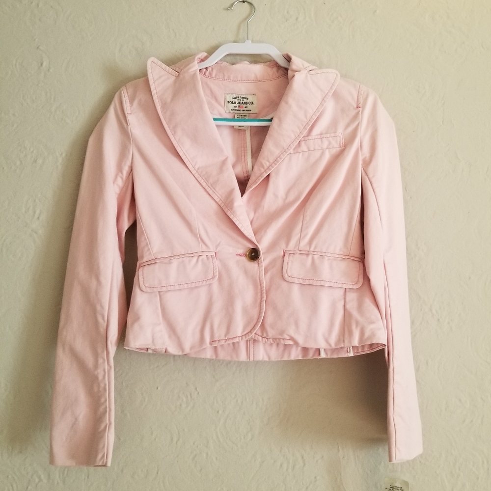 Vintage NWT polo jeans co jean jacket